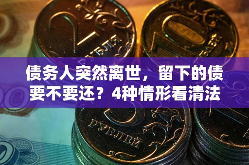 北京债务人突然离世，留下的债要不要还？4种情形看清法律判决
