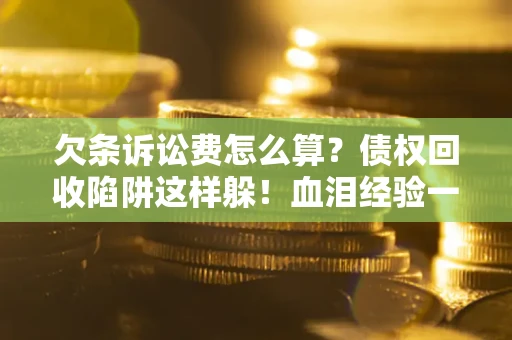 北京欠条诉讼费怎么算？债权回收陷阱这样躲！血泪经验一次讲透