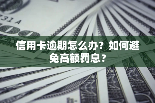 北京信用卡逾期怎么办？如何避免高额罚息？