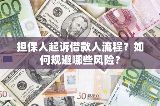 北京担保人起诉借款人流程？如何规避哪些风险？