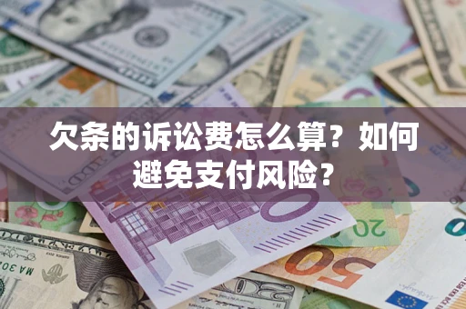 北京欠条的诉讼费怎么算？如何避免支付风险？